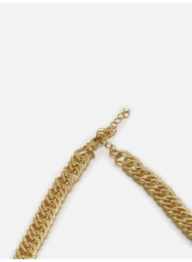 SOHI Glamorous Gold-Plated Green Choker Set for Elegant Events - Image 1