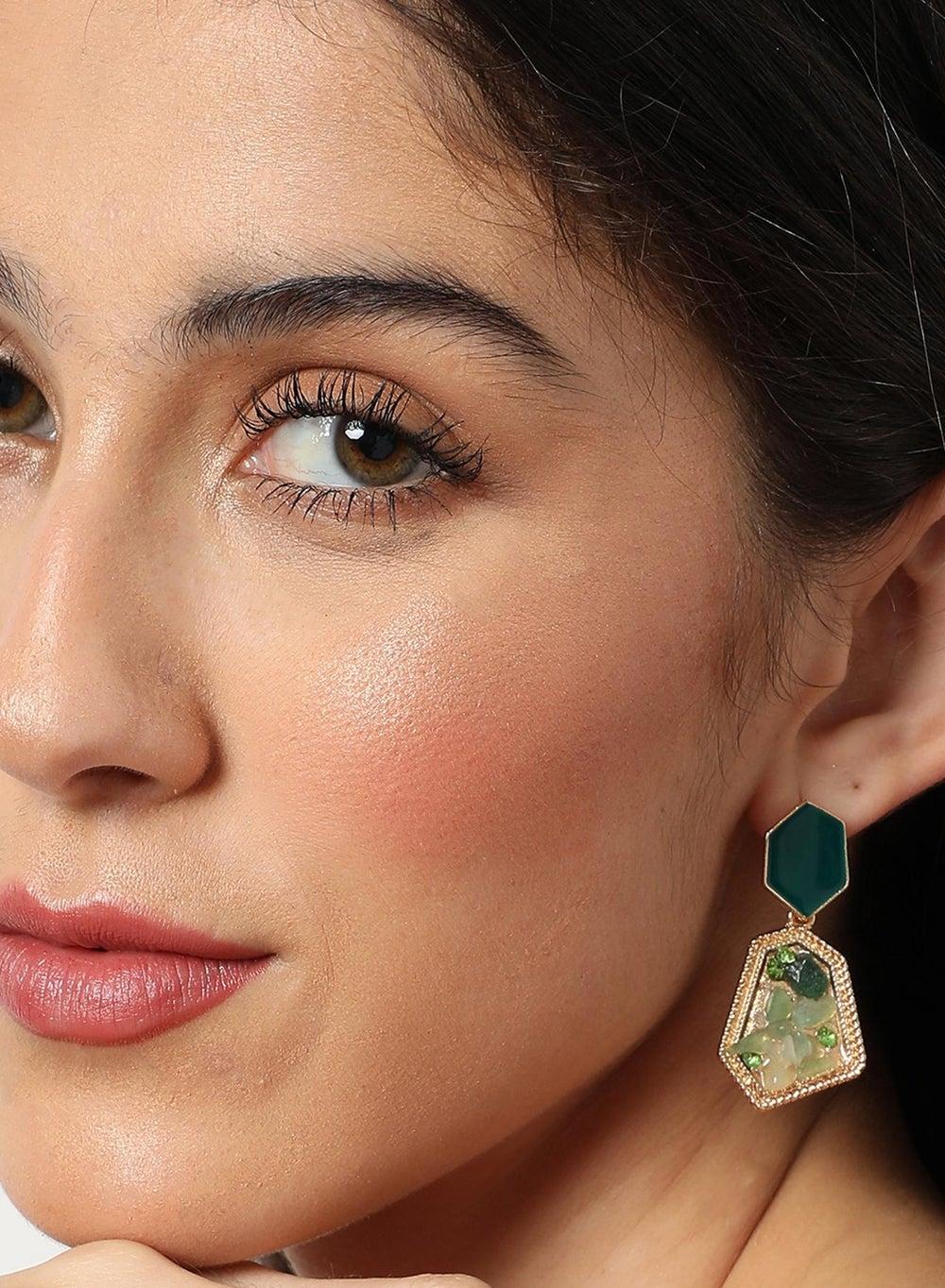 SOHI Party Drop Earrings - Chic and Timeless - Image 1