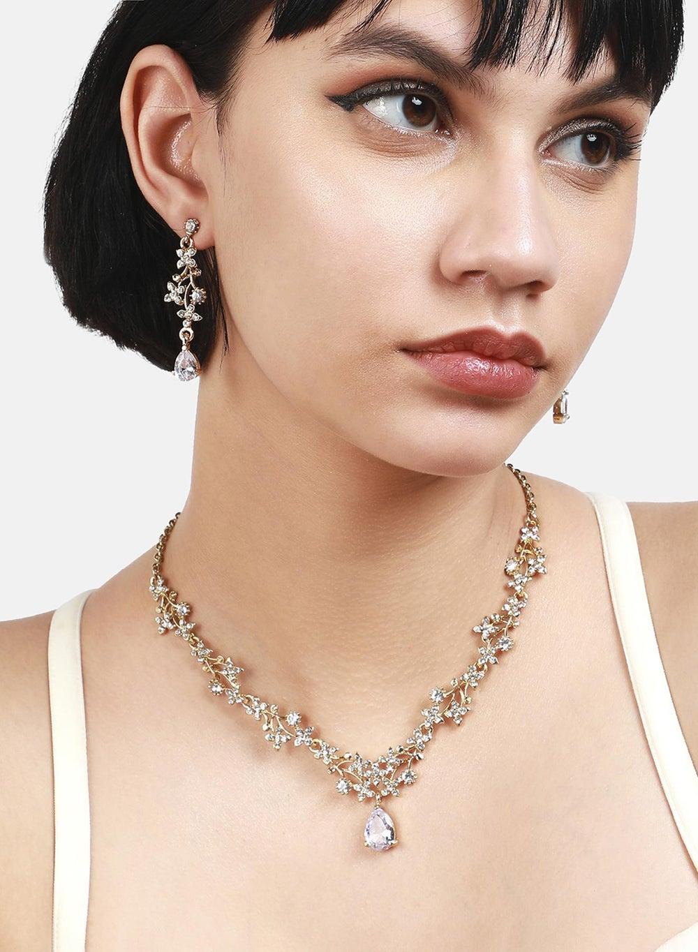 SOHI Glamorous Jewel Set - Elegant Women's Accessories - Image 1