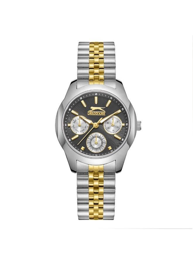 Slazenger Elegance Multi-Function Silver Watch SL.9.2408.4.03 - Image 1