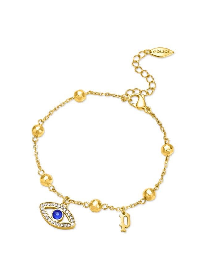 POLICE Eye Gold-Plated Crystal Bracelet 170+35mm for Women - Image 1