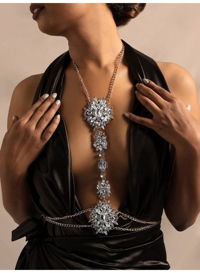 SOHI Elegance: Exquisite Party Body Chain Collection - Image 1