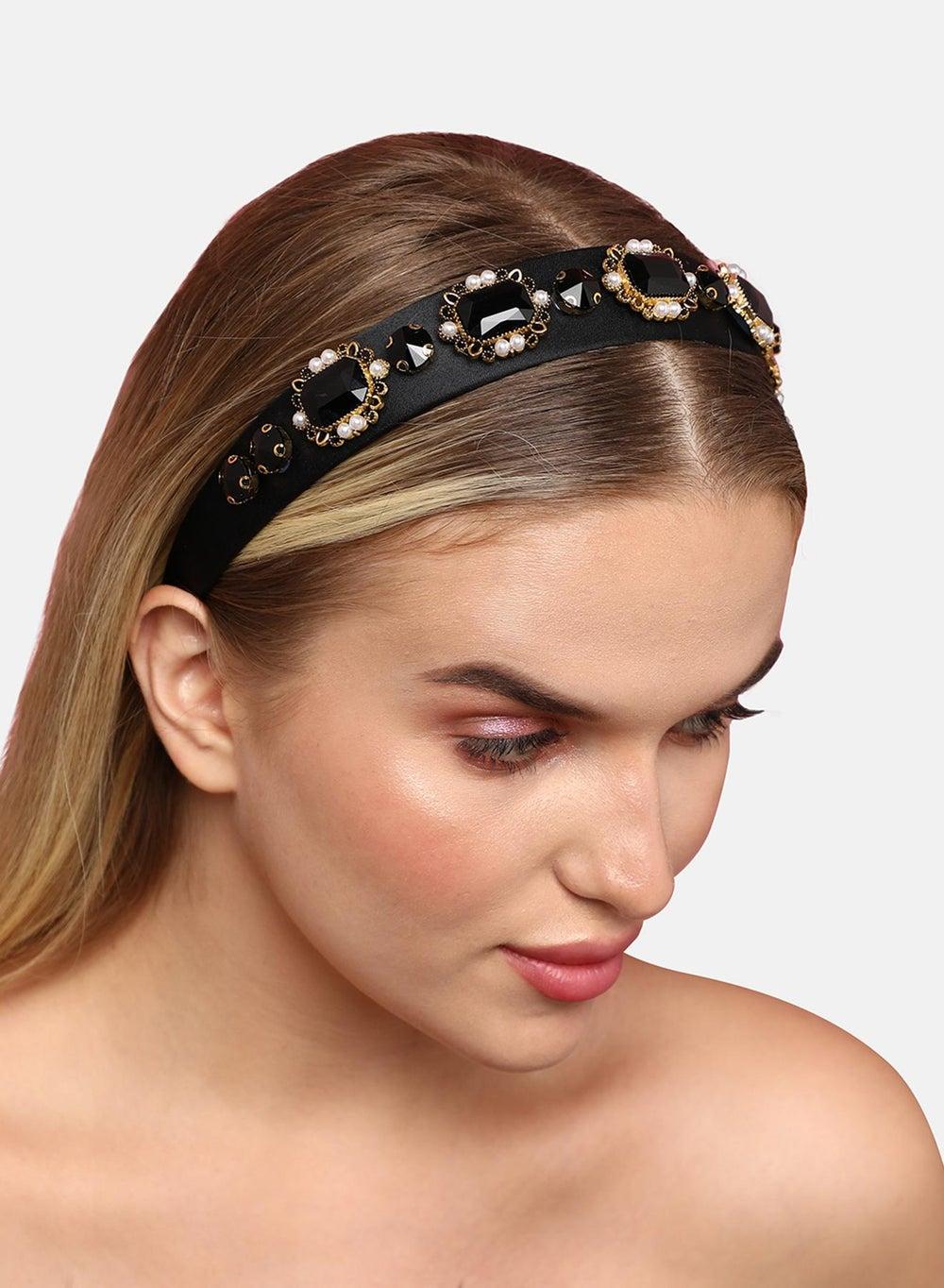SOHI Elegance Pearl Party Hairband for Women - Image 1