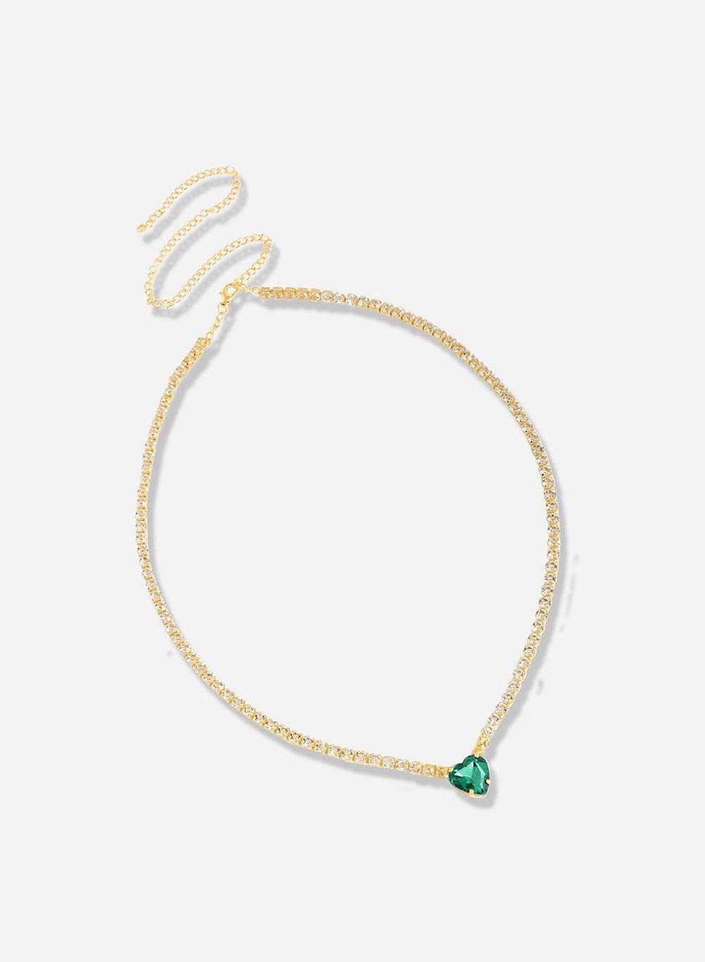 SOHI Glamour Cascade Party Necklace for Women - Image 1