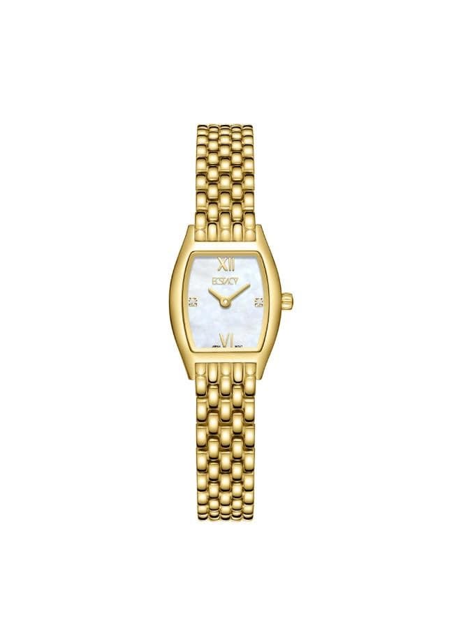 ECSTASY E25501-GBGM Elegant Stainless Steel Watch for Women - Image 1