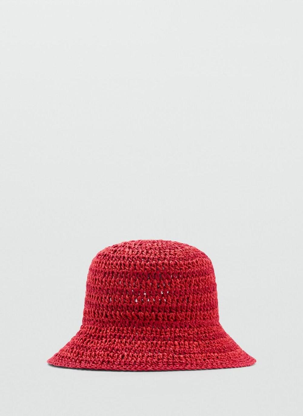 MANGO Chic Natural Fibre Women's Bucket Hat - Image 1
