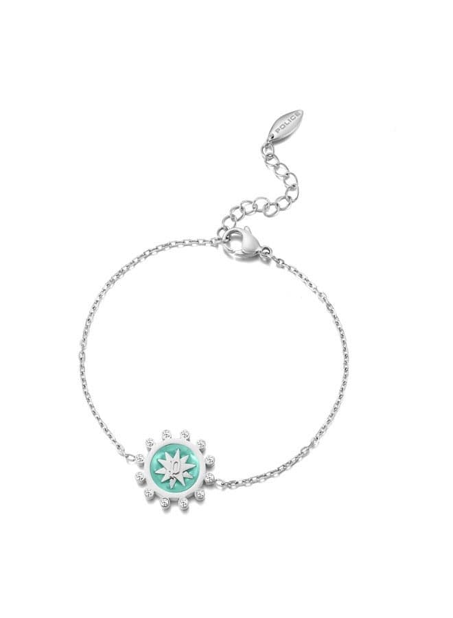POLICE Stellar Aqua Crystal Stainless Steel Bracelet PEJLB0003803 - Image 1