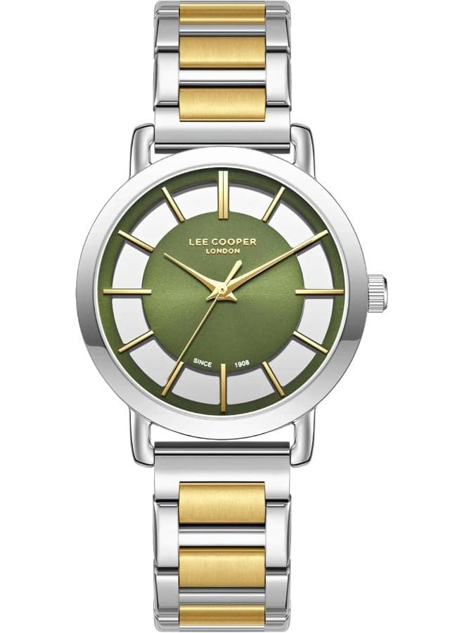 Lee Cooper Elegance LC08037.270 Women's 35mm Silver Analog Watch - Image 1