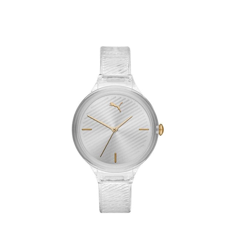 PUMA P1016 Women's Quartz Watch - Sleek Clear Design - Image 1