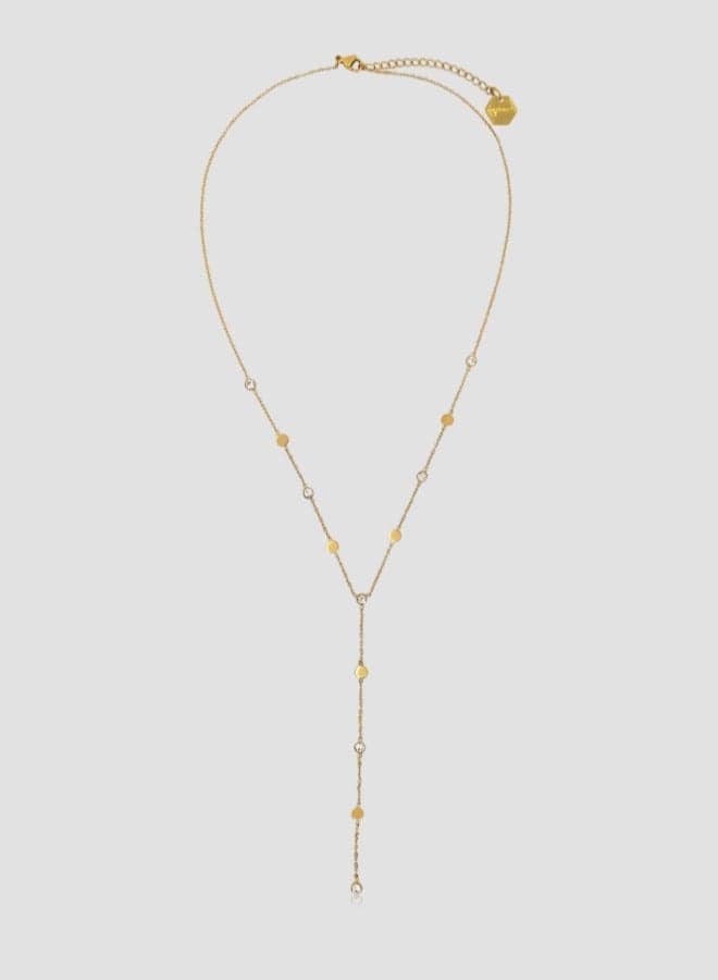 Lady Mauve Gold Lumara Necklace – Timeless Elegance - Image 1