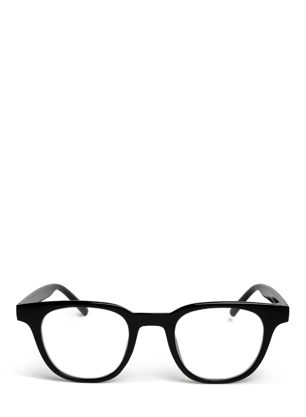 London Rag Chic Black Square Wayfarer Sunglasses - Image 1