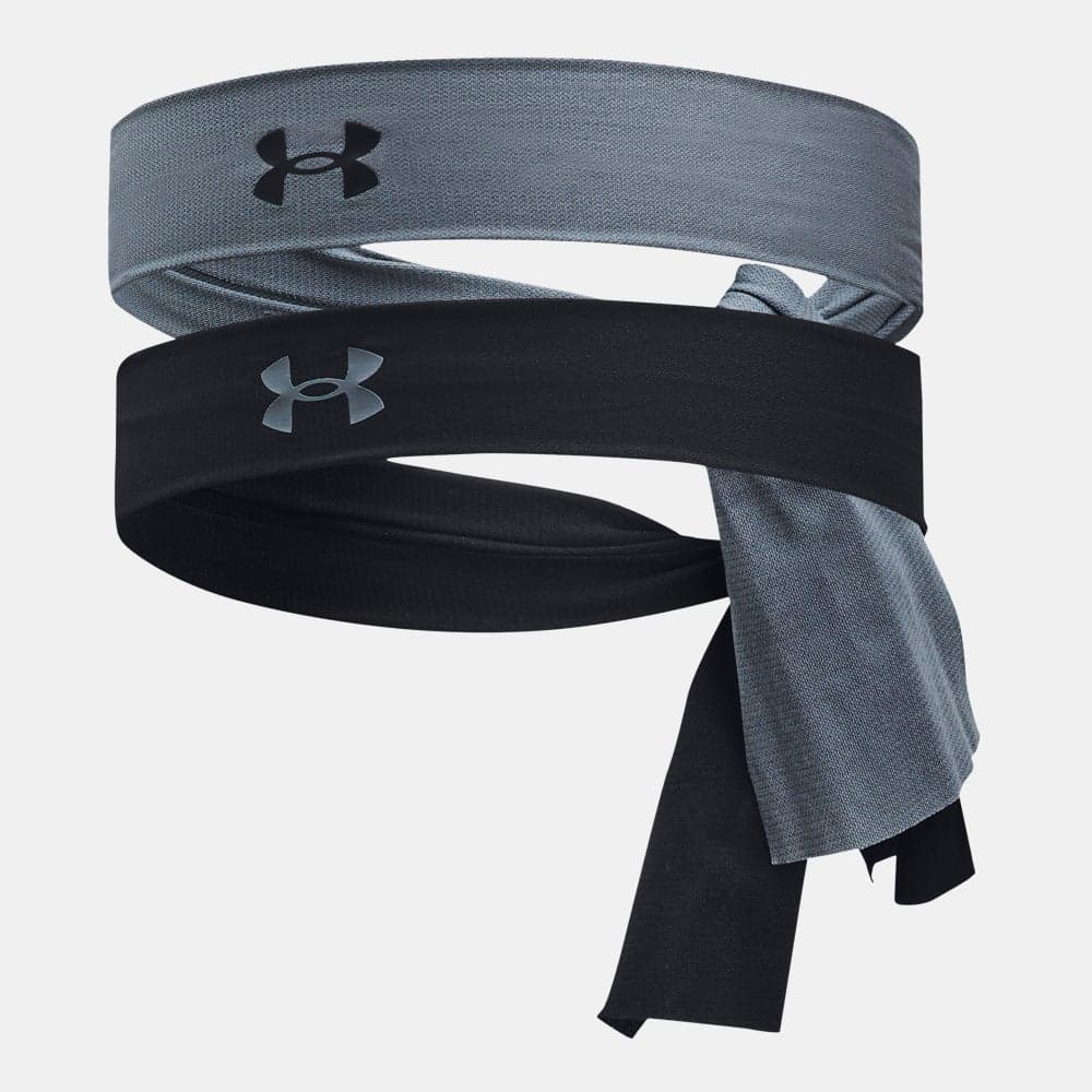 UNDER ARMOUR Women's Chic Logo Headband Duo - Image 1