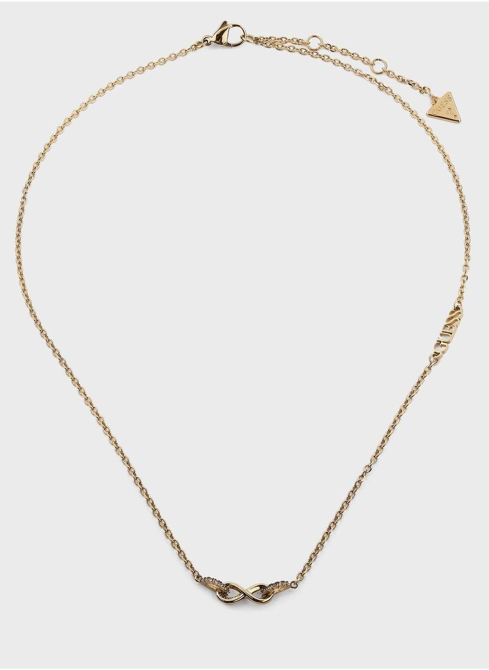 GUESS Infinity Pave Elegance Necklace for Women - Image 1