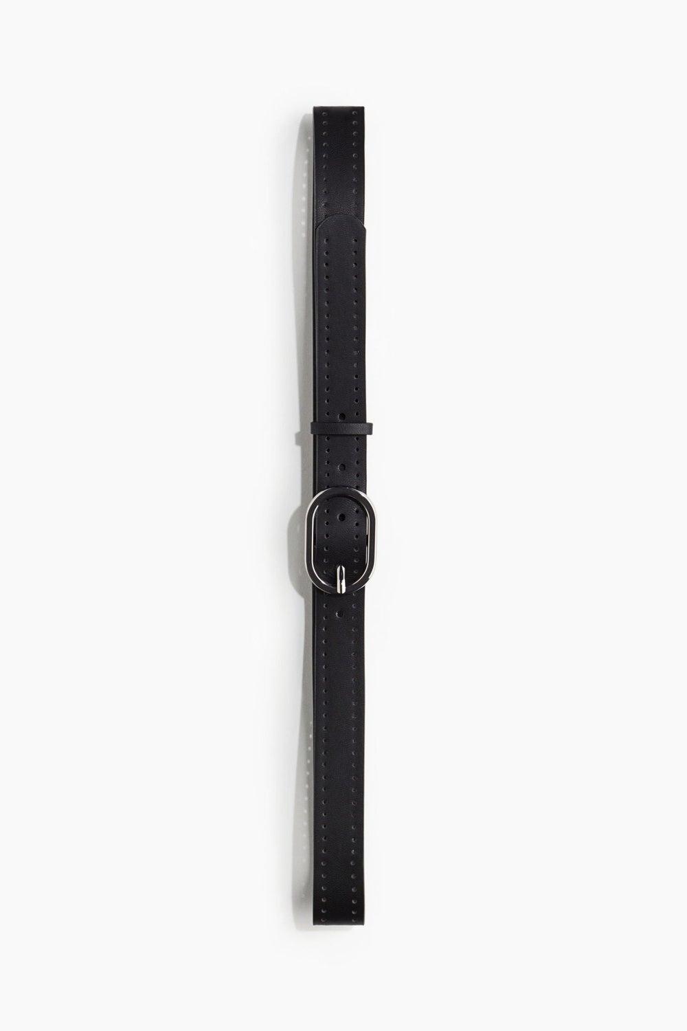H&M Elegance Defined: Chic Perforated Women's Belt - Image 1