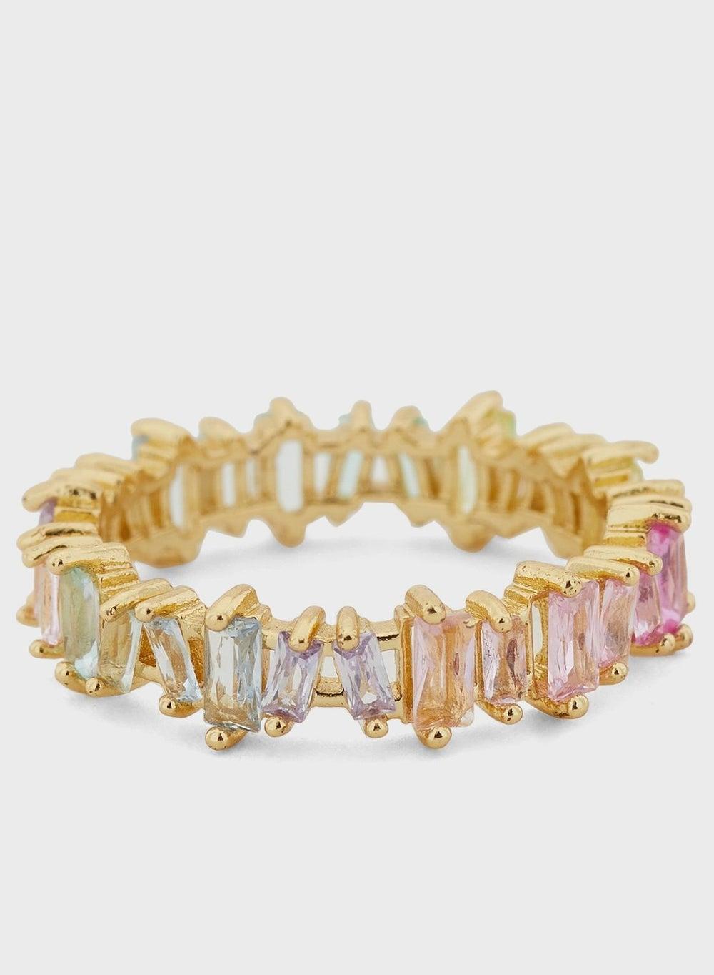 Fashionbox Venus Scattered Cubic Zirconia Ring - Image 1