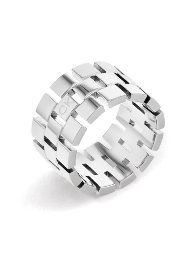CALVIN KLEIN Women's Elegant Geometric Ring - Image 1