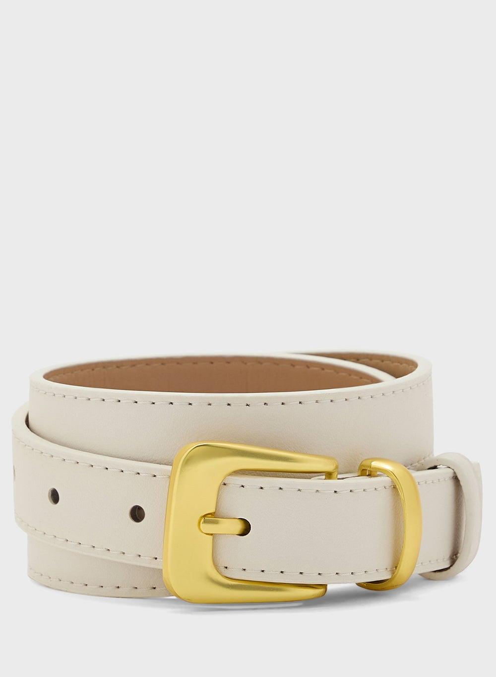 Ella Limited Edition Gold Buckle Classic Women's Belt - Image 1