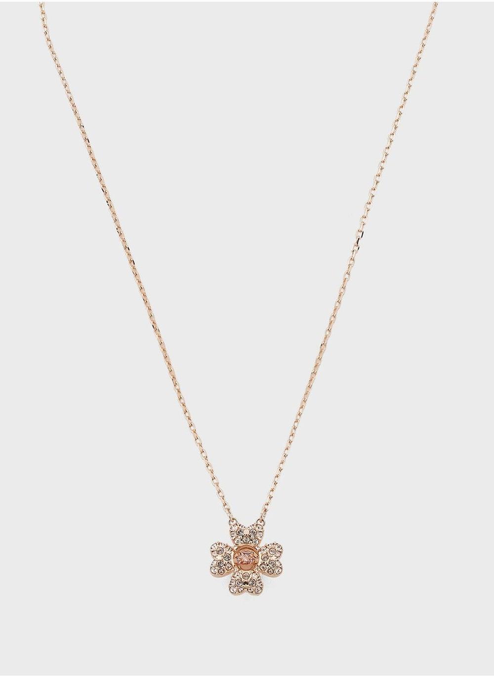 SWAROVSKI Idyllia Gold-Tone Crystal Necklace - Image 1
