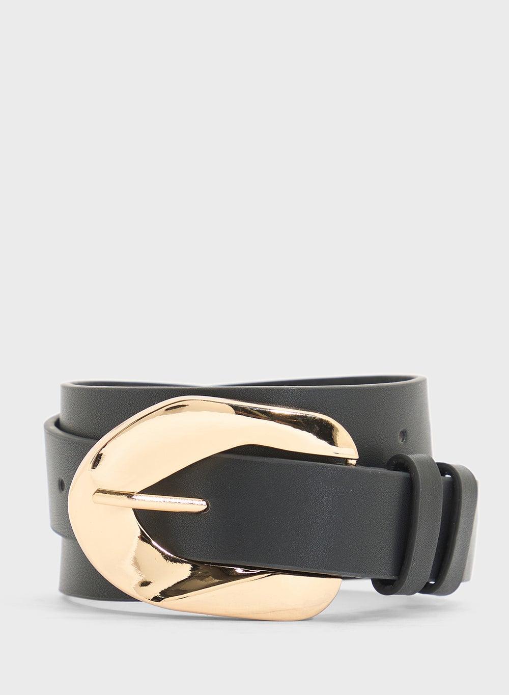 Khizana Elegant Statement Buckle Belt - Women's Fashion - Image 1