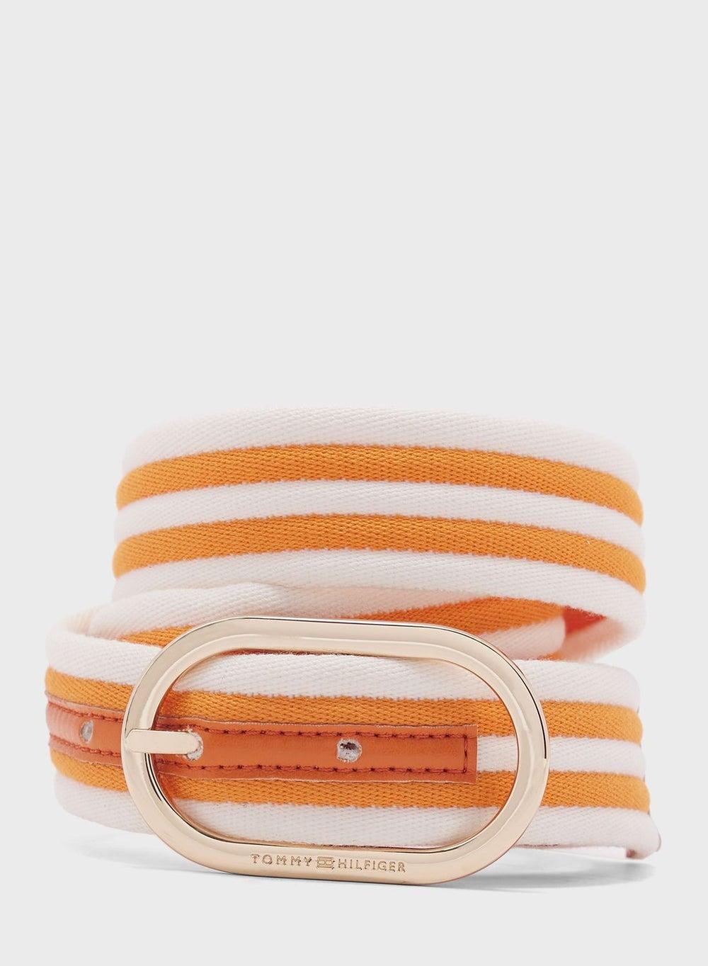 TOMMY HILFIGER Oval 3.0 Tonal Women's Luxury Belt - Image 1