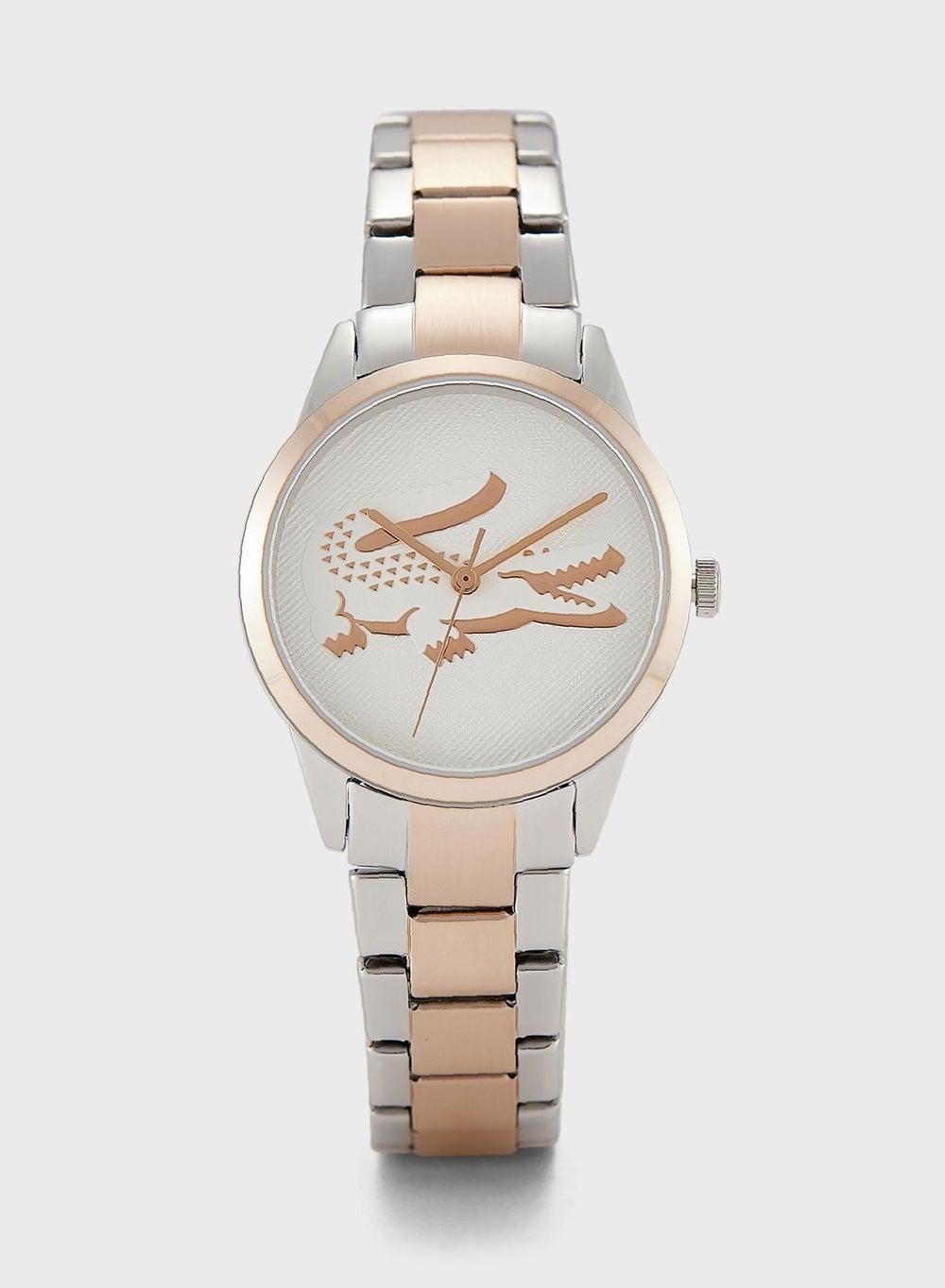 LACOSTE Ladycroc Elegance Mini Steel Strap Women's Watch - Image 1