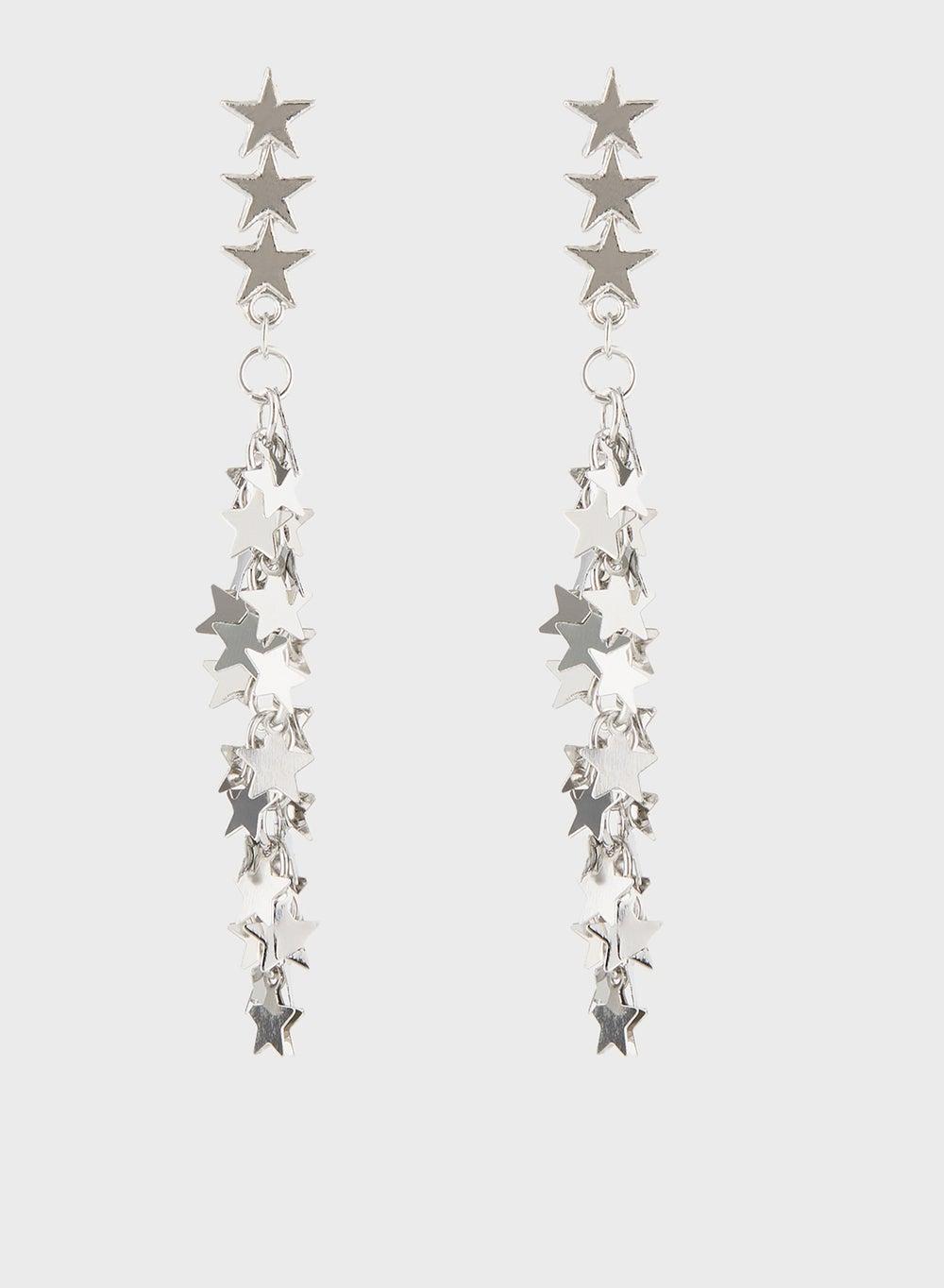 Ginger Star Drop Earrings: Radiance Meets Elegance - Image 1