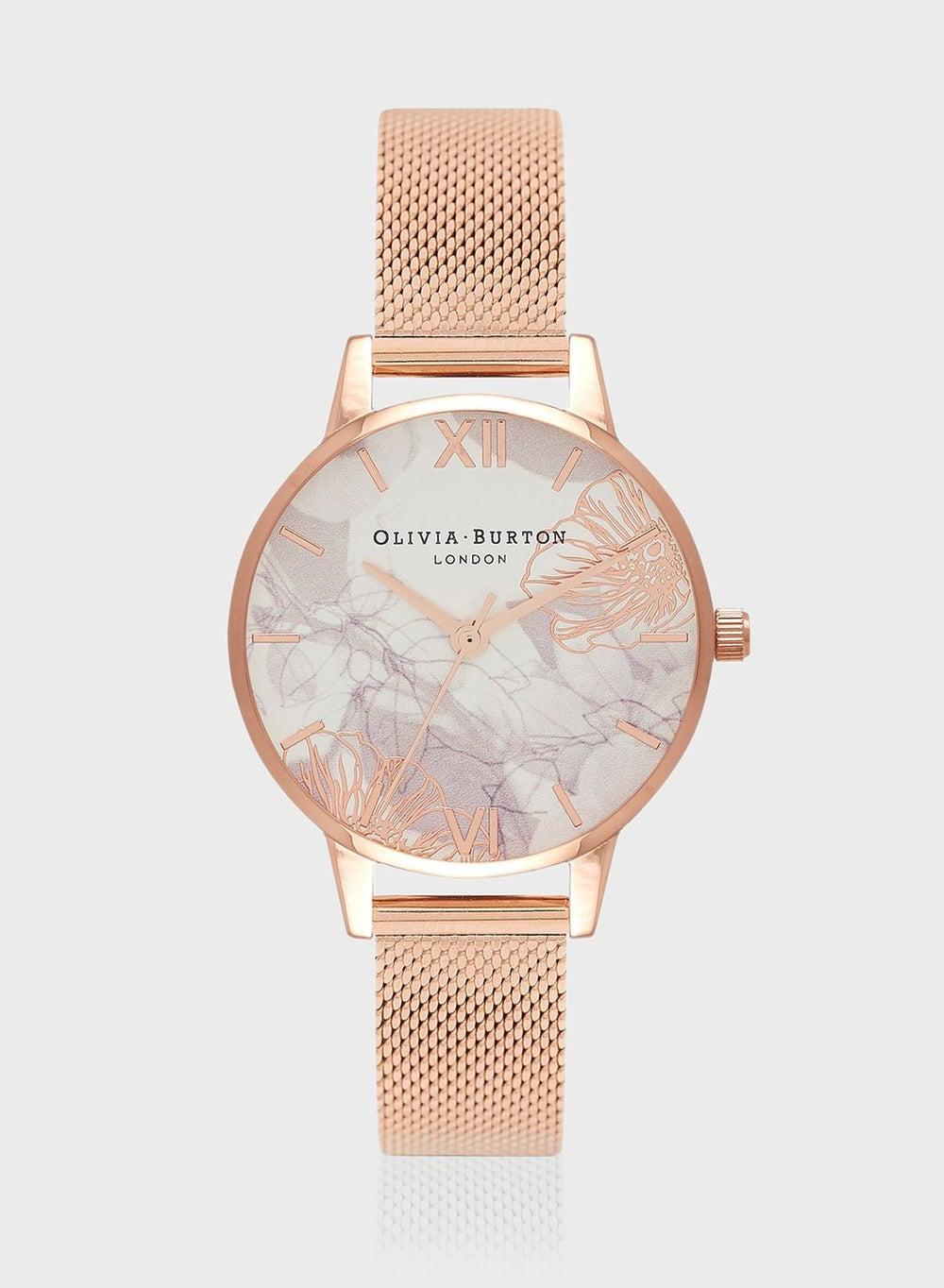 OLIVIA BURTON Abstract Florals Women's Analog Watch - Image 1