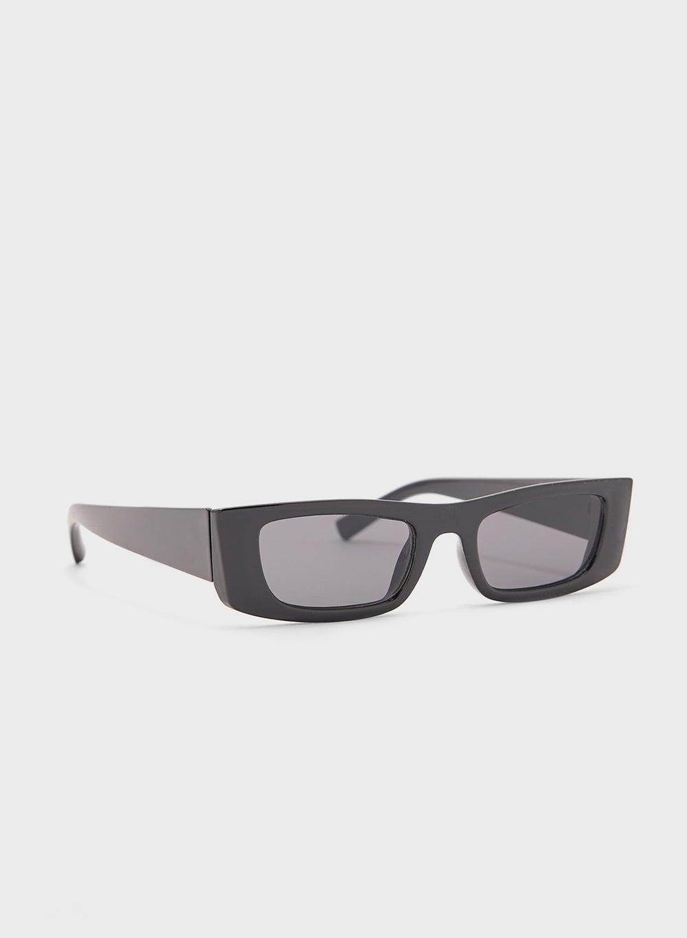Chic Ginger Rectangular Sunglasses for Elegant Women - Image 1