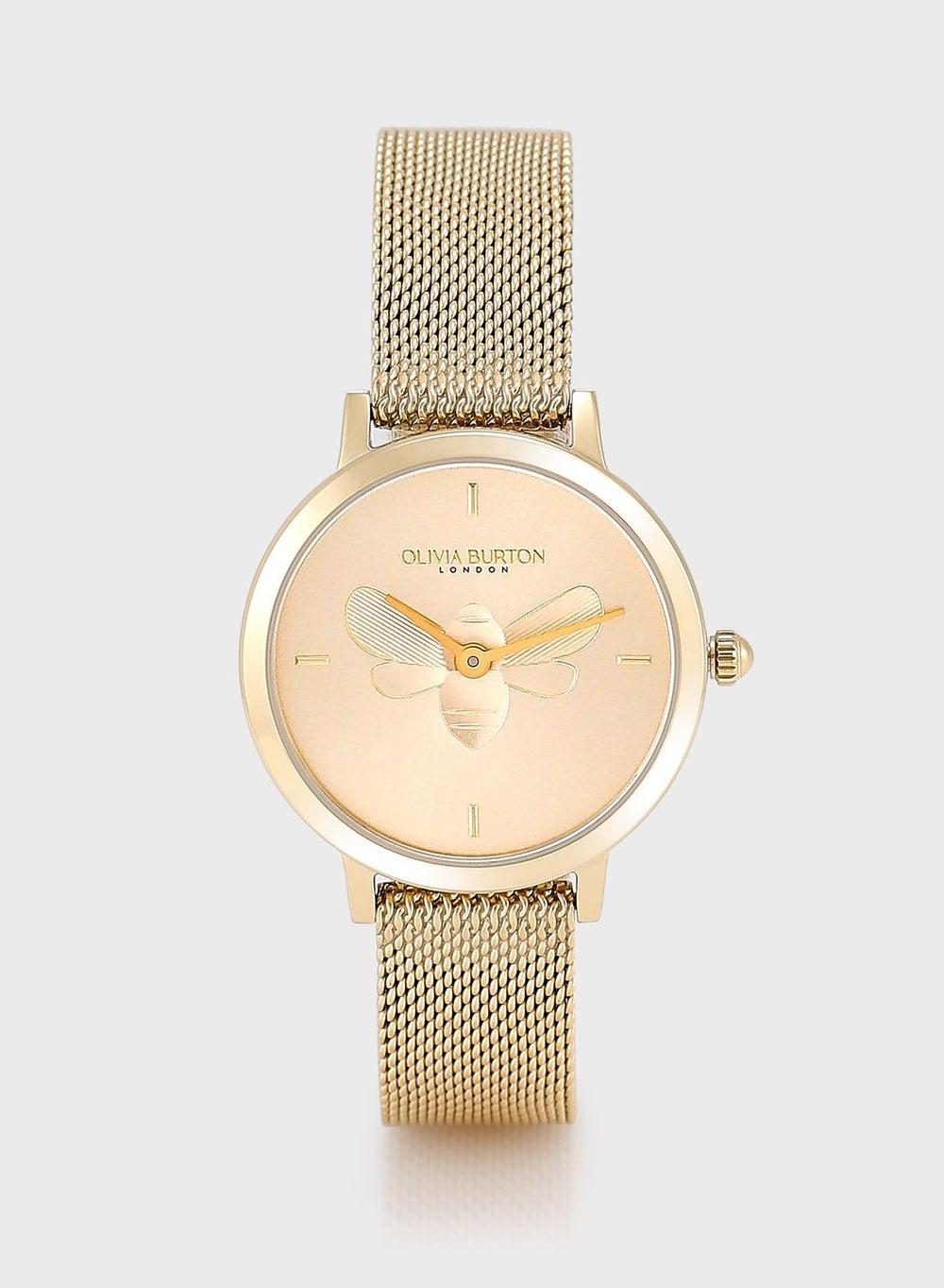 OLIVIA BURTON Ultra Slim Bees Watch for Elegant Timekeeping - Image 1