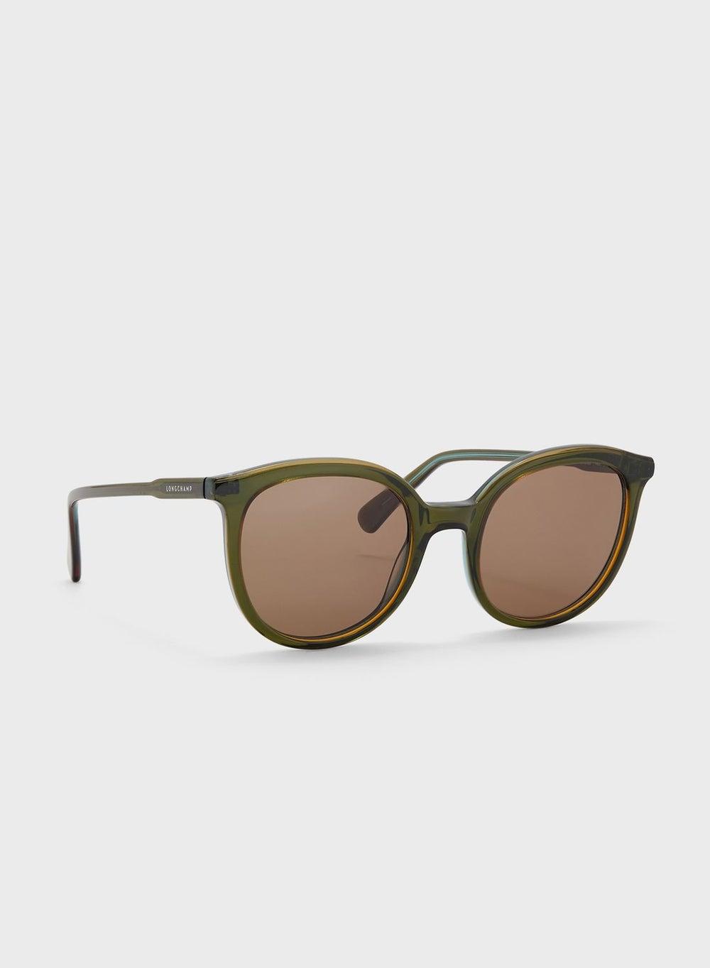 Longchamp Elegant Round Sunglasses for Women - Image 1