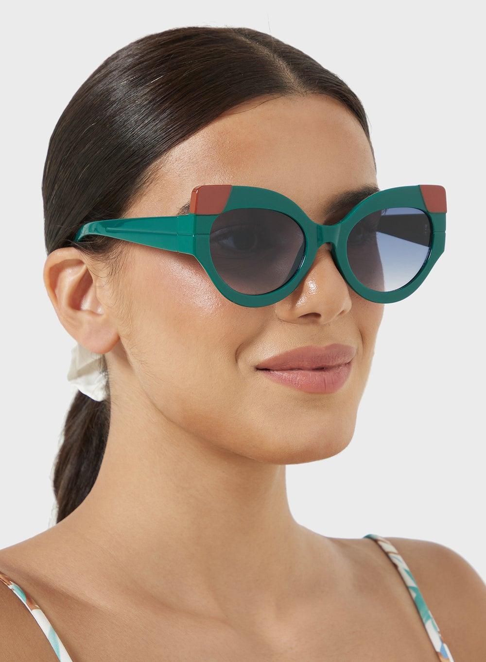 Ginger Cat Eye Sunglasses – Classic Elegance for Women - Image 1