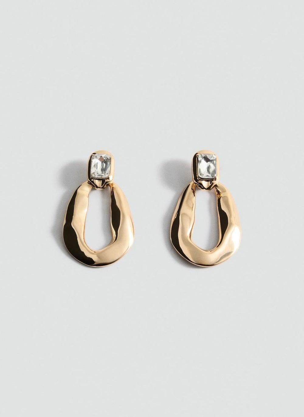 MANGO Rachel Chic Mango-Inspired Drop Earrings - Image 1
