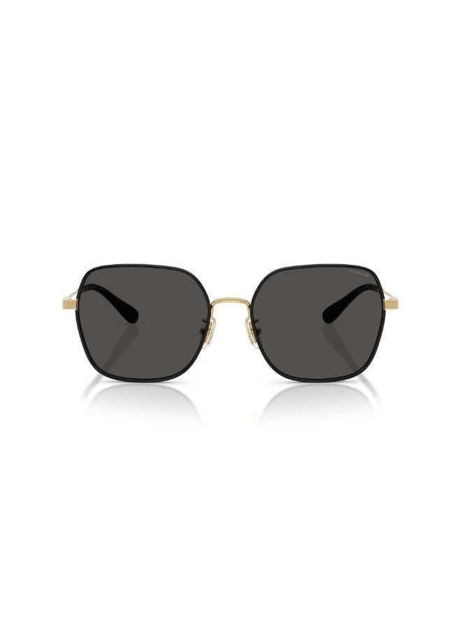 COACH Hc7180D Cae93 Luxe Square Sunglasses for Women - Image 1