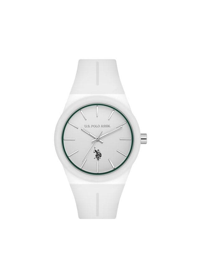 U.S. Polo Assn. Novelties 33mm Elegant White Women's Watch - Image 1