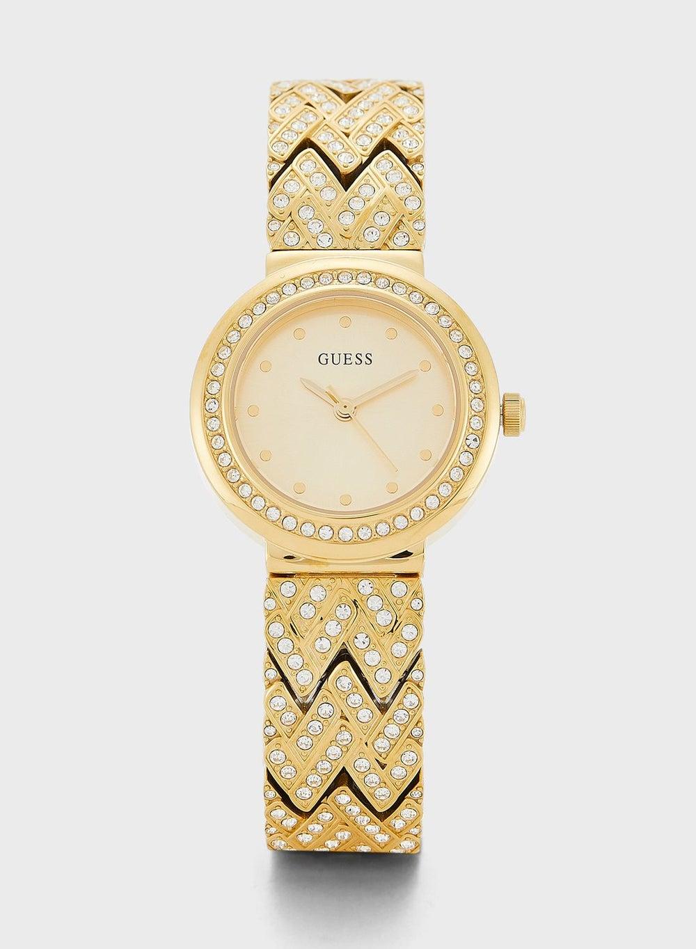 GUESS Treasure Elegant Gold-Tone Women's Watch - Image 1