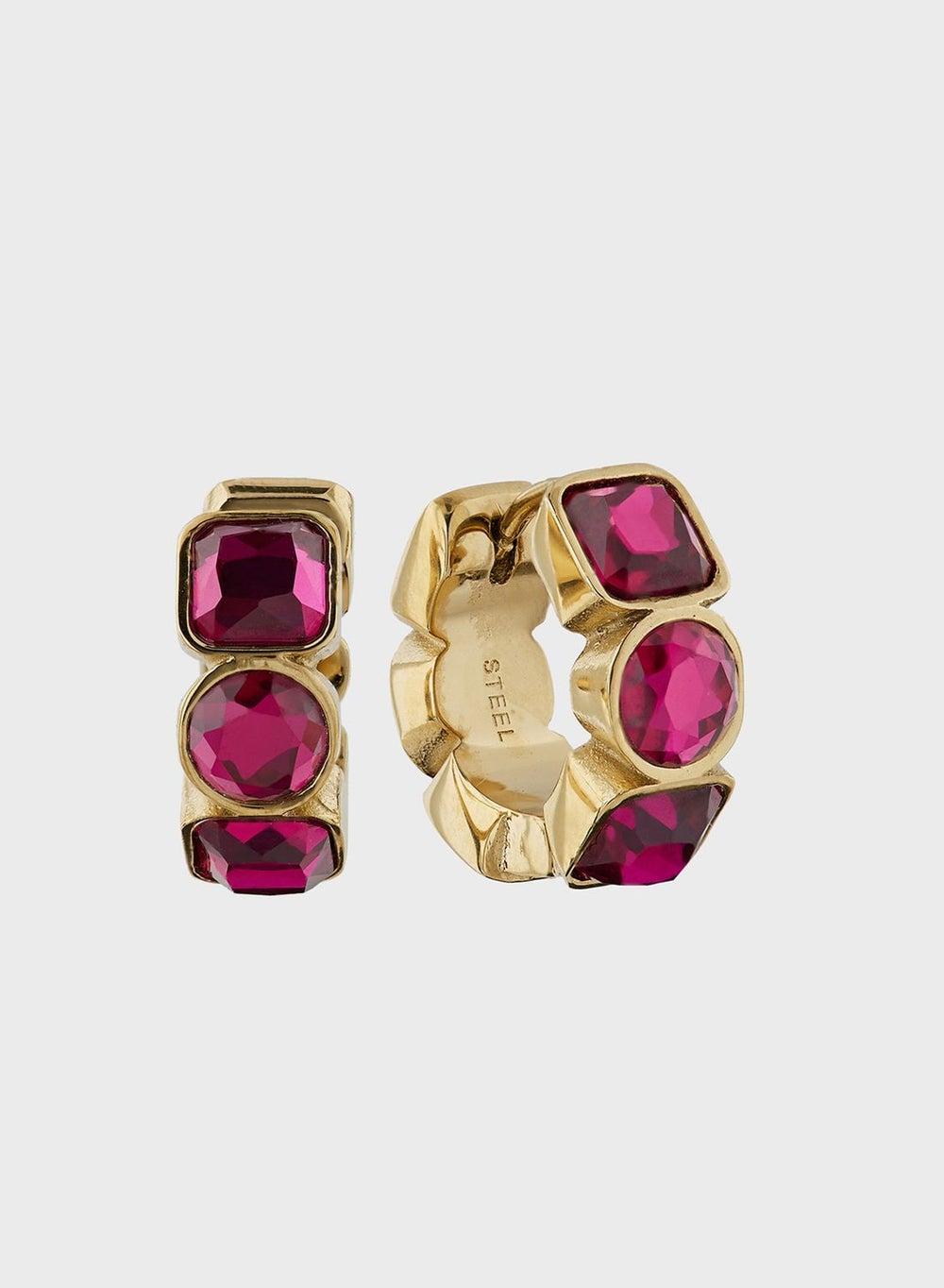 GUESS Elegant Round Stud Earrings for Women - Image 1