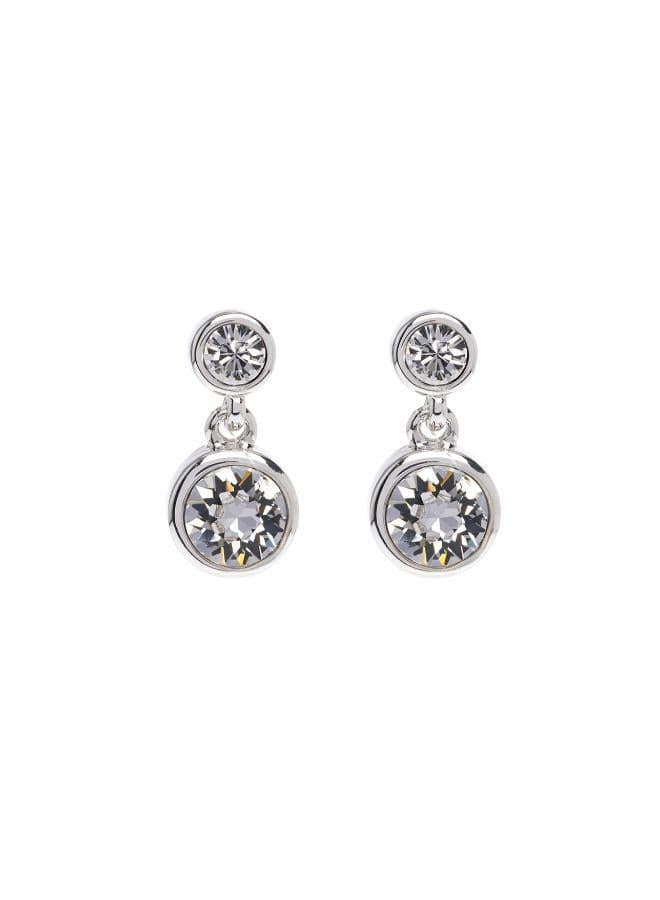 Karen Millen Crystal Dot Earrings - Elegance in Every Sparkle - Image 1