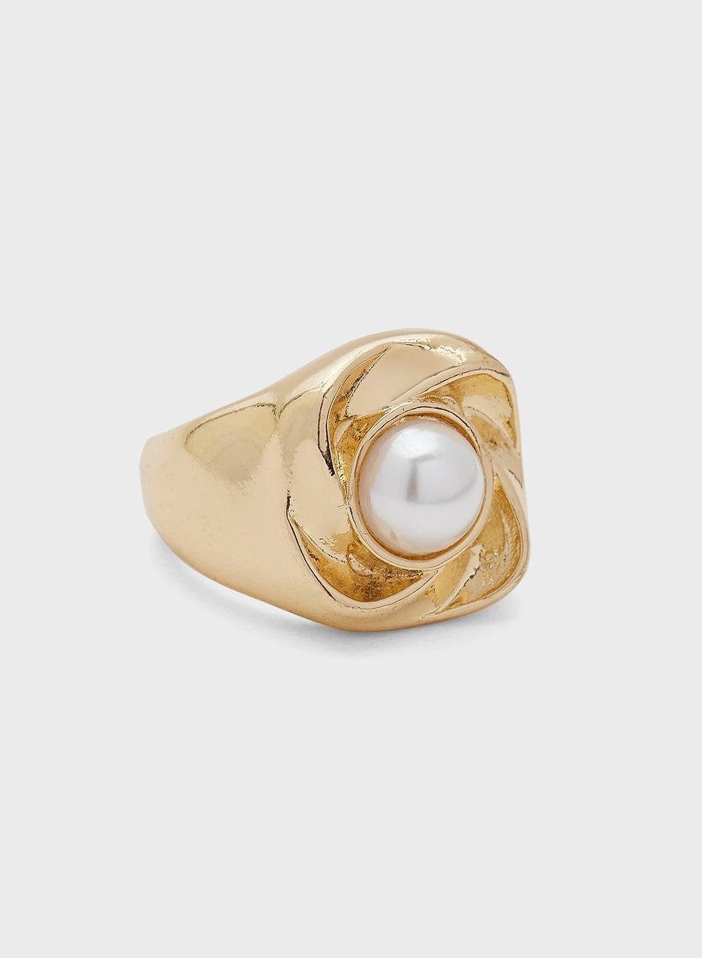 ELLA Pearl Elegance Ring for Women - Image 1