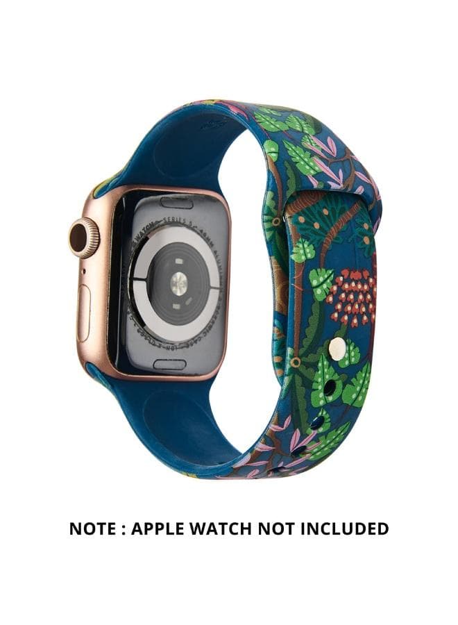 Chumbak Jungle Silicone Strap for Apple Watches 38/40/41mm - Image 1