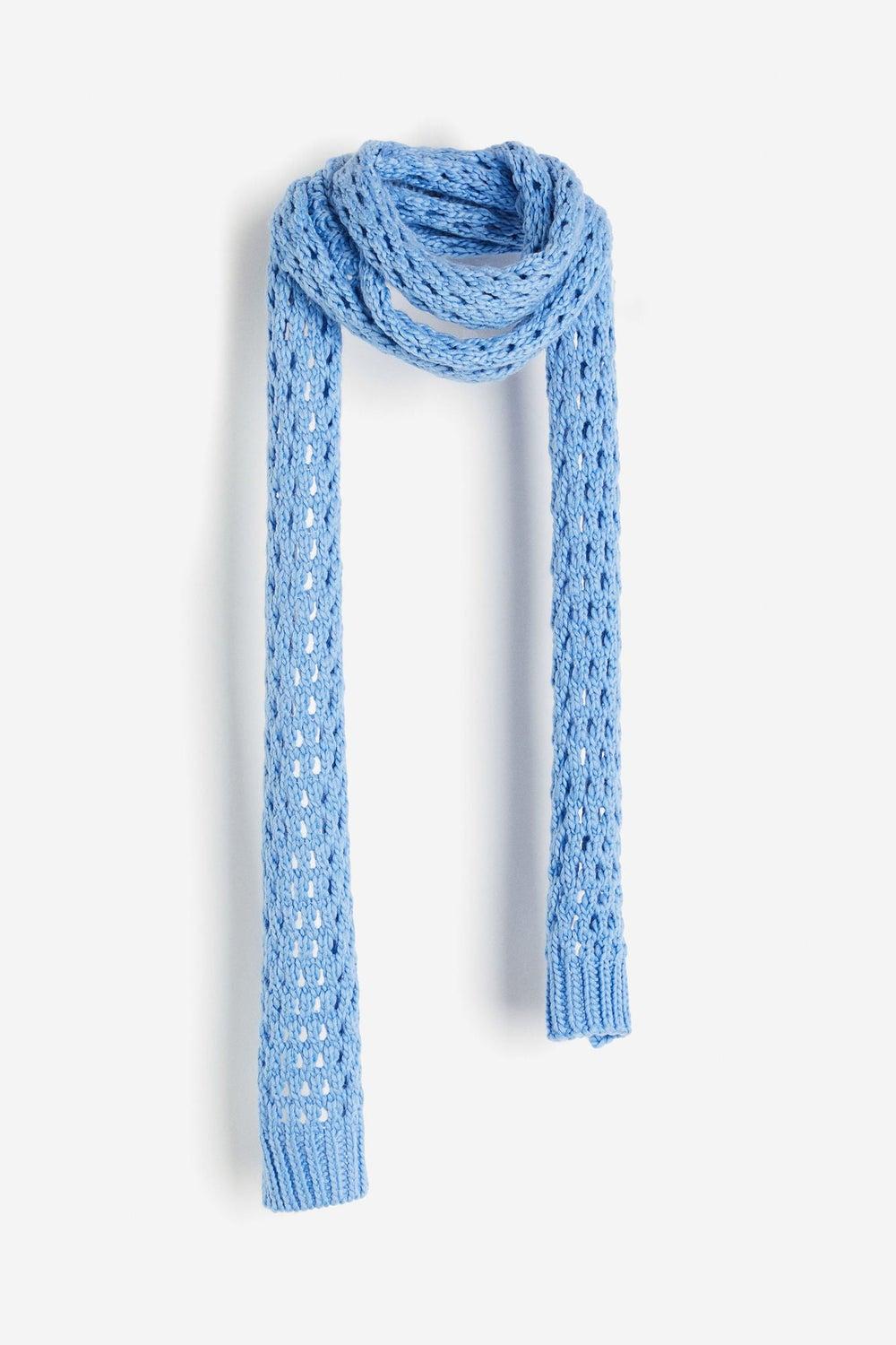 H&M Slim Hole-Knit Elegance Scarf for Women - Image 1