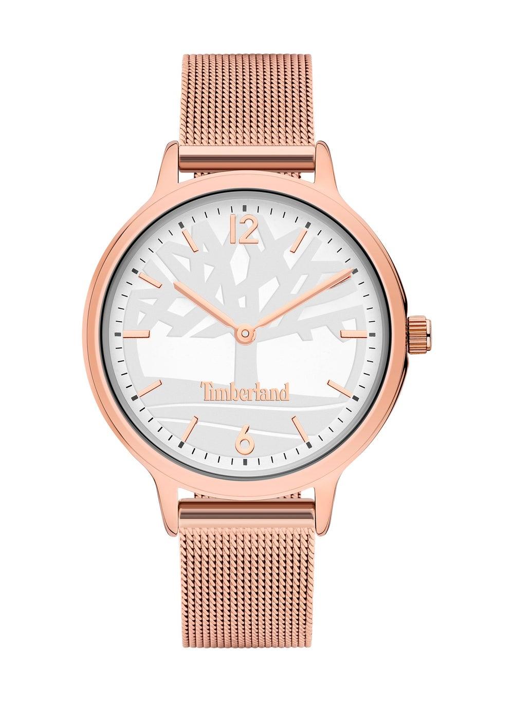 Timberland Moulton 34mm Women's Rose Gold Elegance Watch - Image 1
