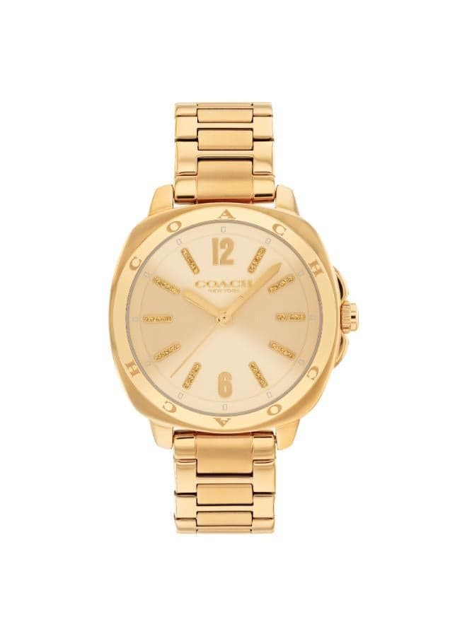 Elegant COACH Women's Analog Steel Strap Timepiece - Image 1