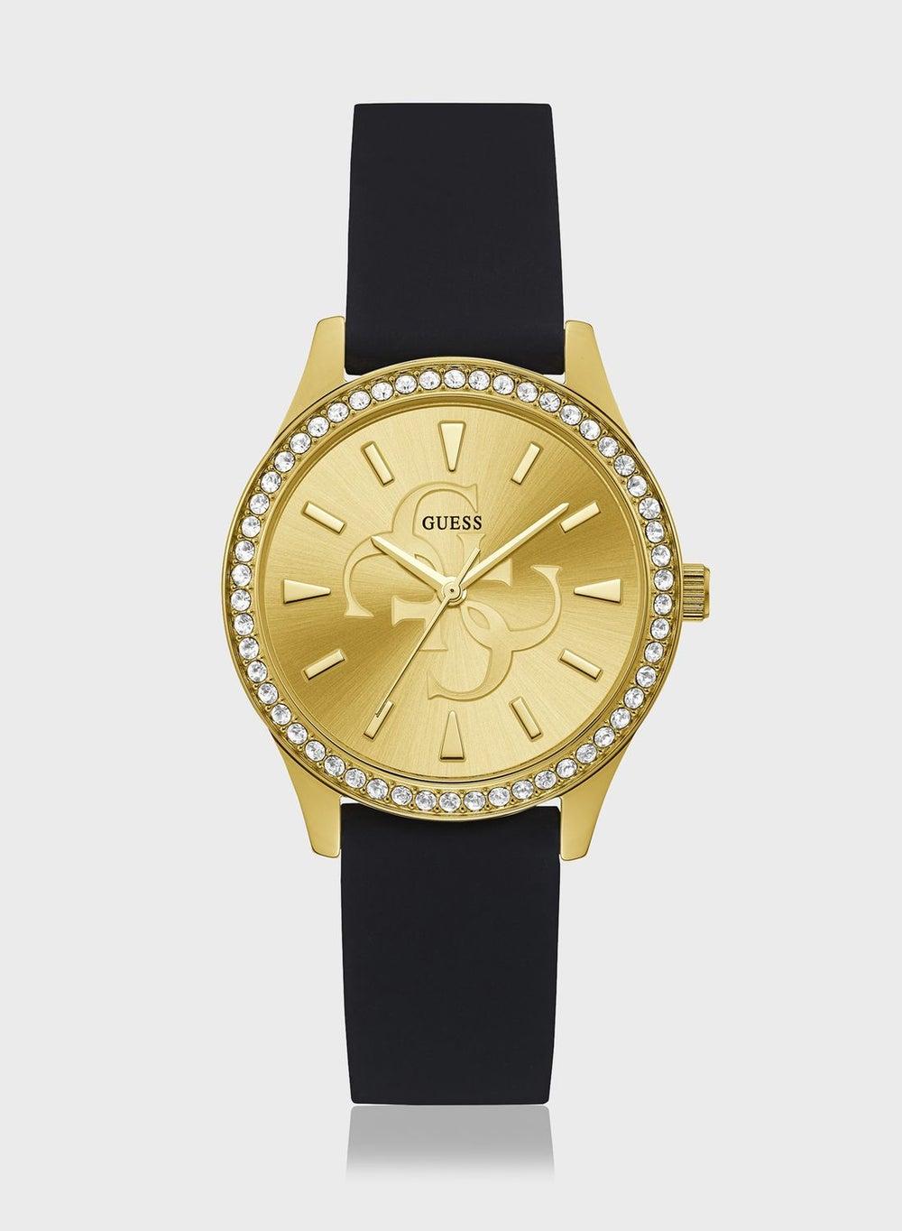 GUESS Anna Silicone Strap Women's Analog Watch - Image 1