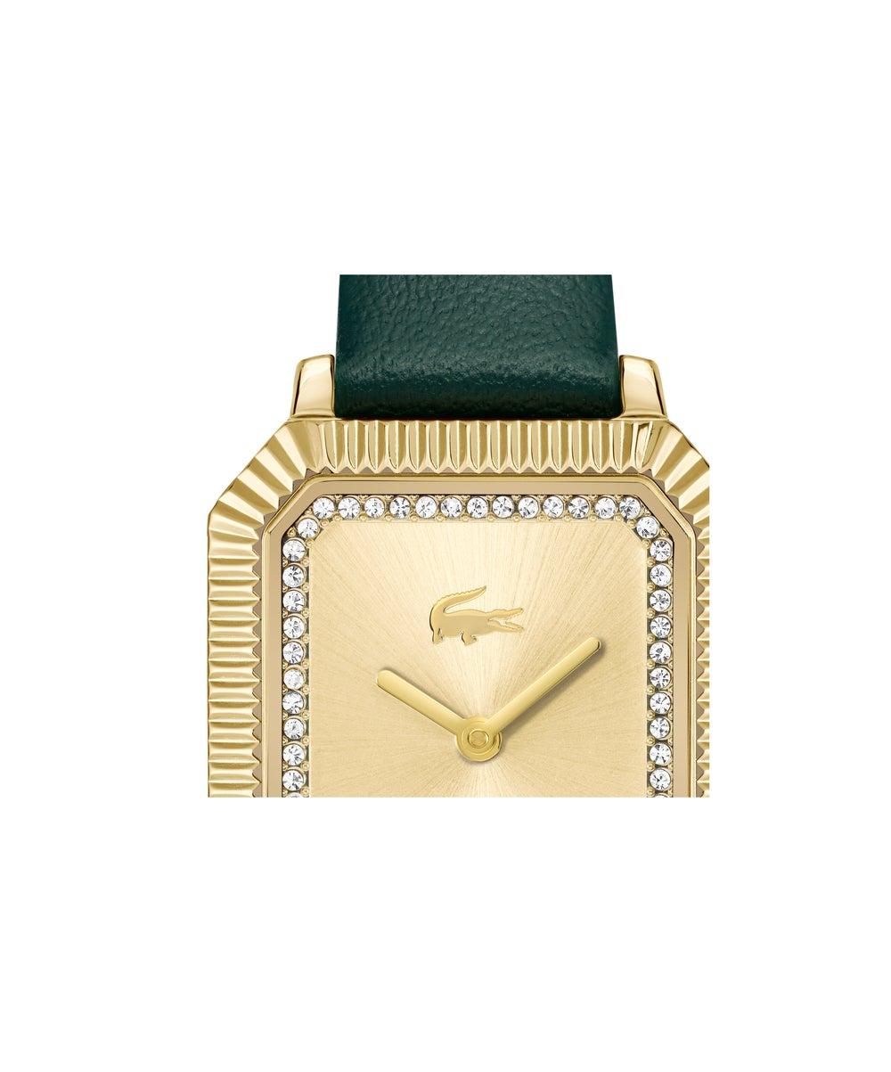 LACOSTE Parisienne Elegance - Women's Gold Mesh Watch - Image 1