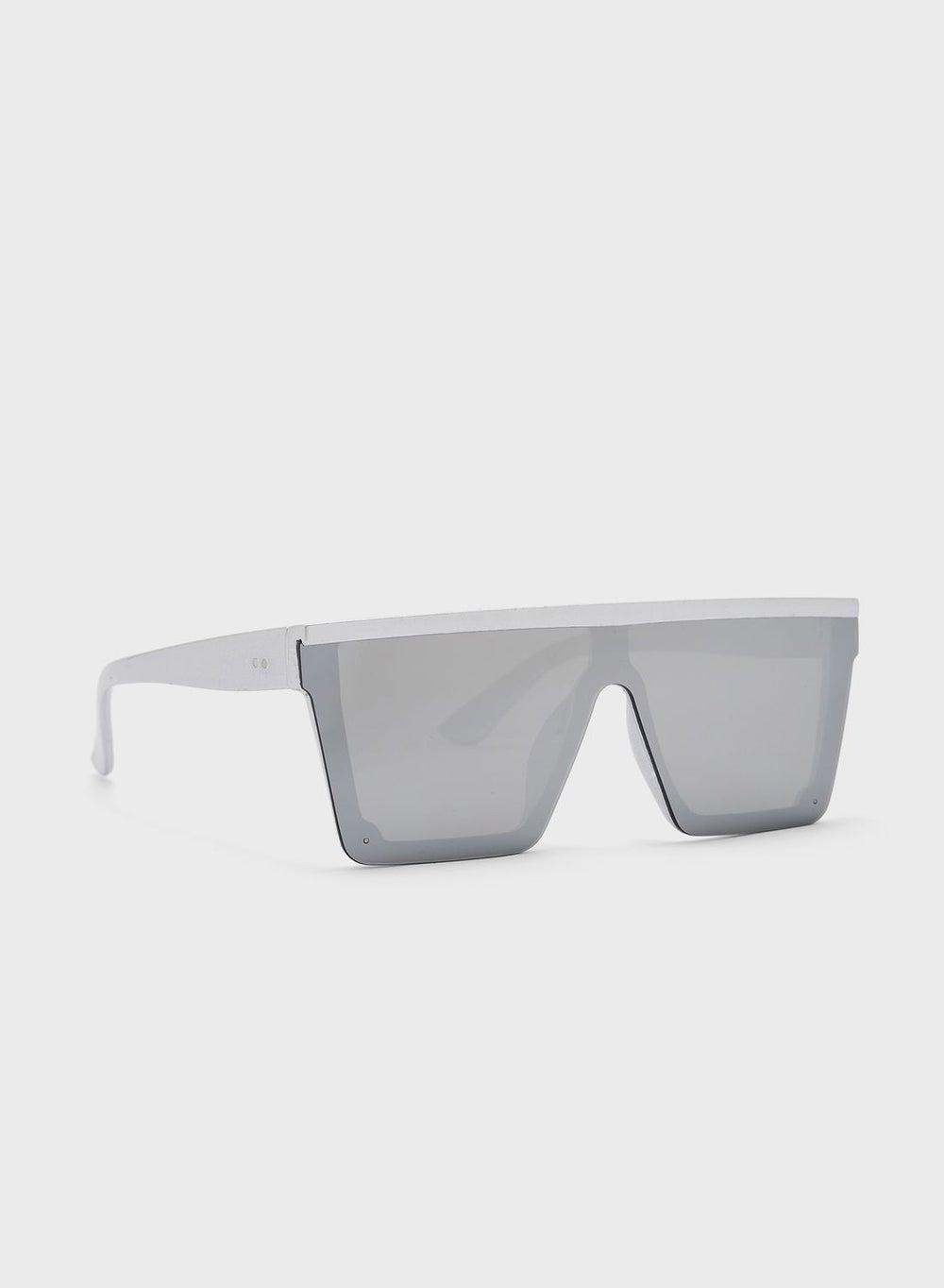 Ginger Sporty Shield Sunglasses - Chic Oversized Women's Eyewear - Image 1