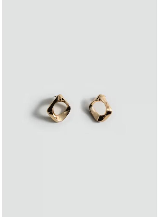 MANGO Chic Geometric Earrings - Bold & Elegant - Image 1