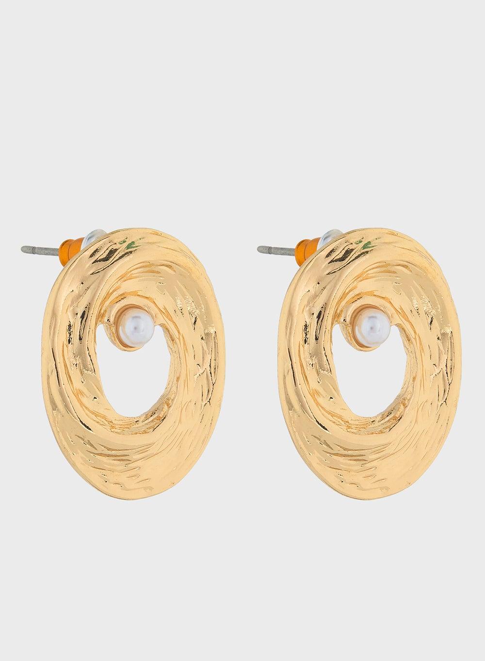 ELLA Essential Pearl Stud Earrings for Elegant Evenings - Image 1
