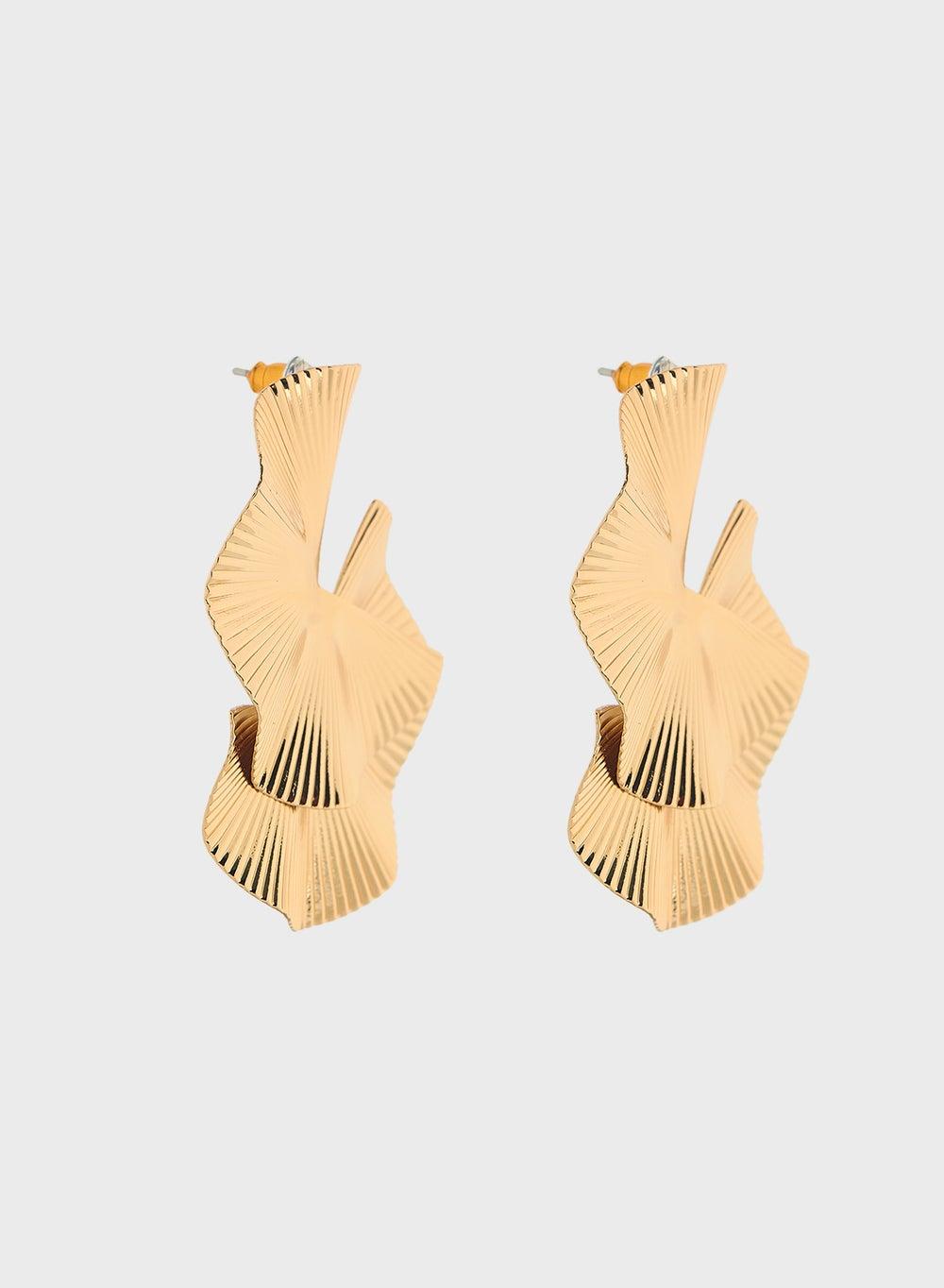 ELLA Circular Stud Earrings - Elegance Redefined - Image 1