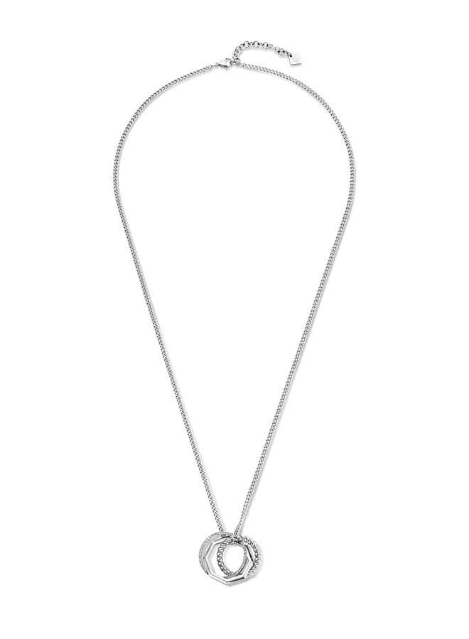 CERRUTI 1881 Emma Elegance Silver Necklace - Women's Accessory - Image 1