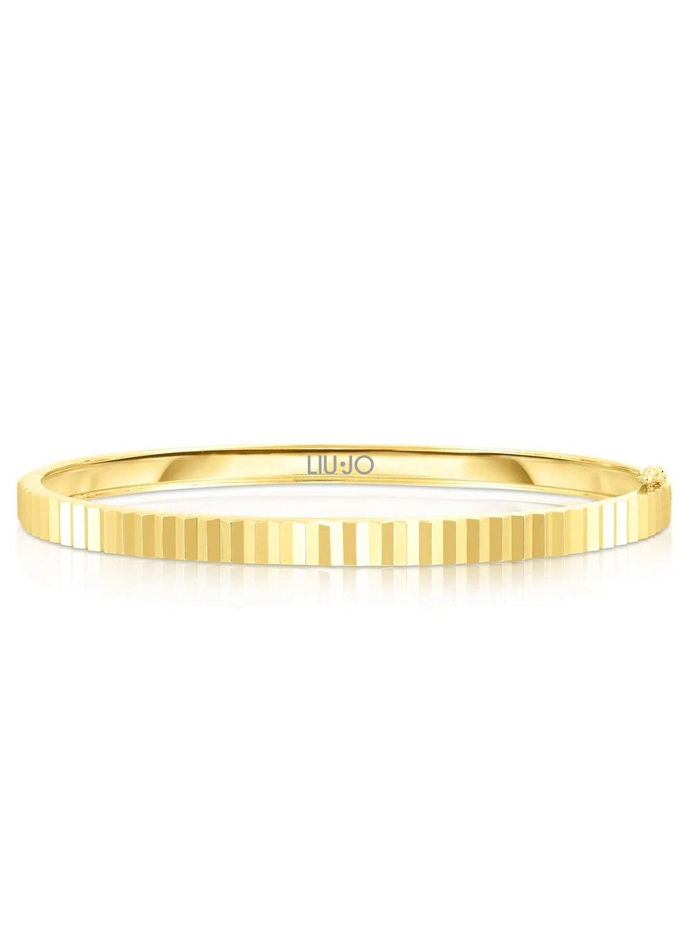 Liu Jo Grace Gold Bangle LJ2393 - Elegance for Women - Image 1